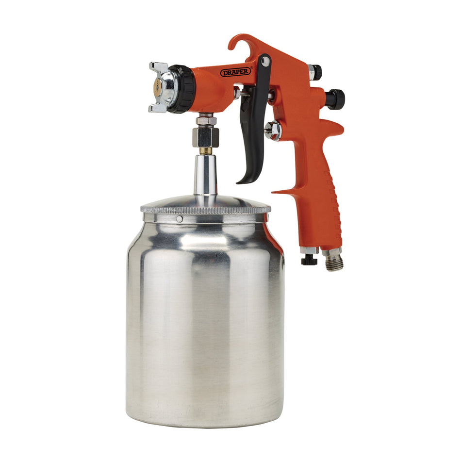 Suction Air Paint Spray Gun, 1L, 1.8mm : Model No. DAT-SASG1L