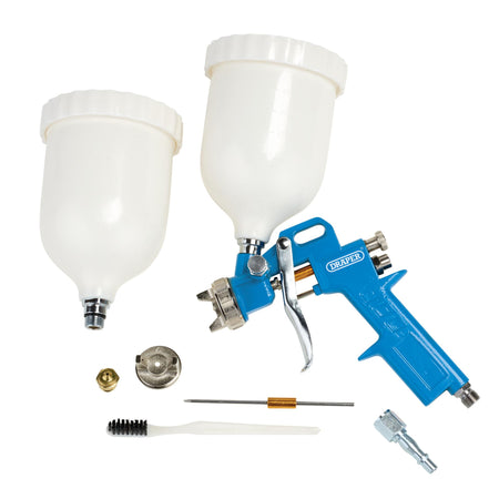Gravity Air Paint Spray Gun, 500ml, 1.4/1.8mm : Model No. DAT-GASG500