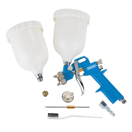Gravity Air Paint Spray Gun, 500ml, 1.5/2.2mm : Model No. DAT-GASG500