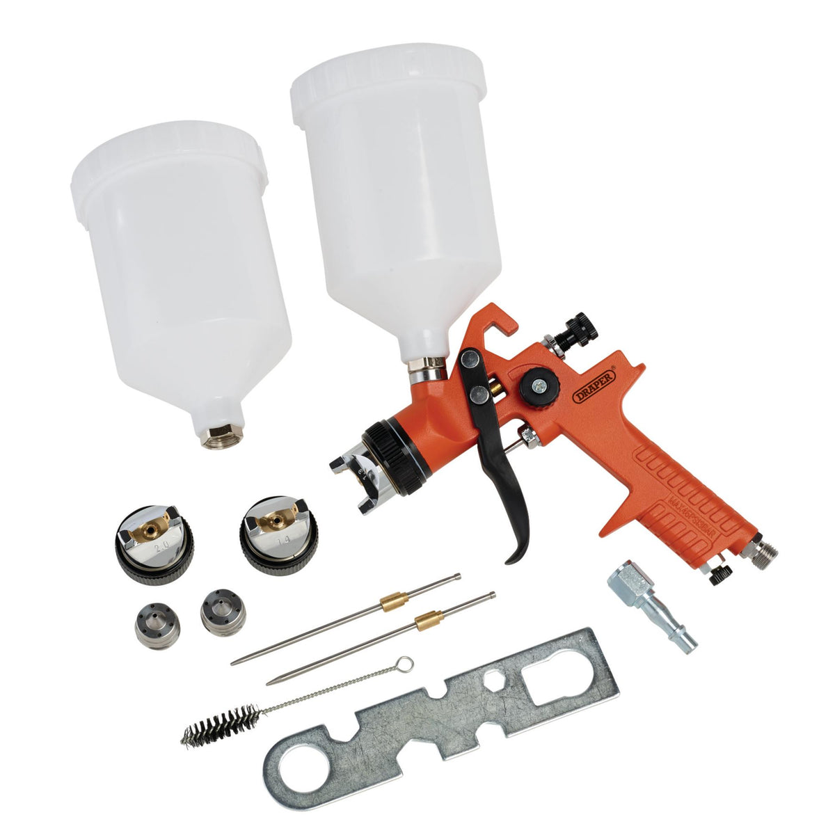 HVLP Air Paint Spray Gun, 600ml, 1.3/1.4/2mm : Model No. DAT-HASG600