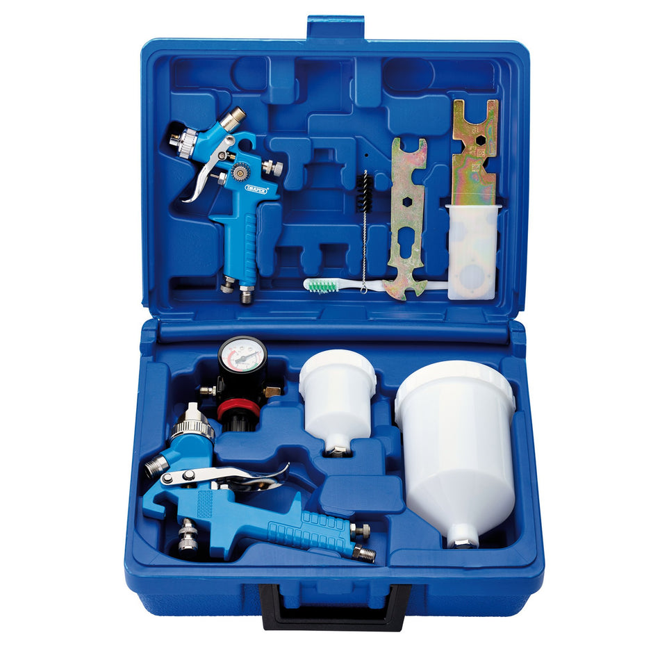 HVLP Air Paint Spray Gun Kit (7 Piece) : Model No. DAT-HASGK7