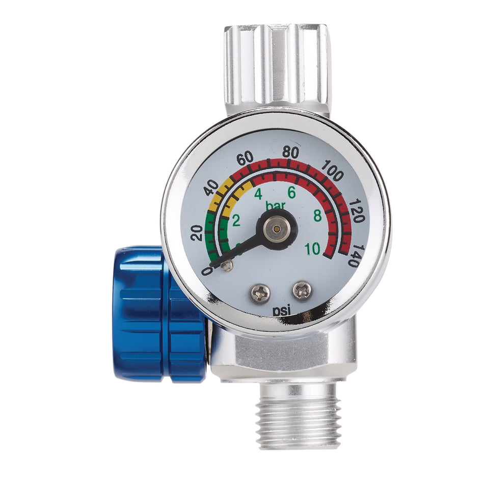 1/4" BSP On-Gun Air Regulator and Gauge, 140psi : Model No. DAT-OARG