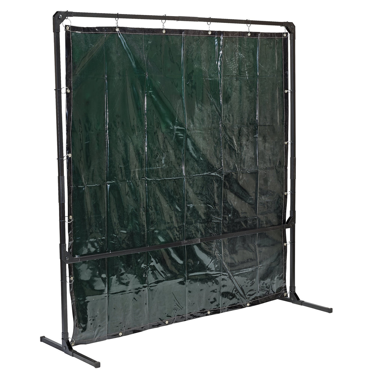 Welding Curtain with Metal Frame, 6' x 6': Model No. WCF6X6