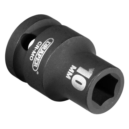 DRAPER Expert 10mm 1/2in. Square Drive Impact Socket: Model No.410MM