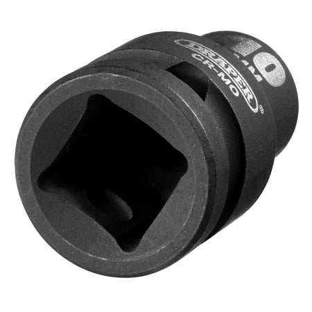 DRAPER Expert 10mm 1/2in. Square Drive Impact Socket: Model No.410MM