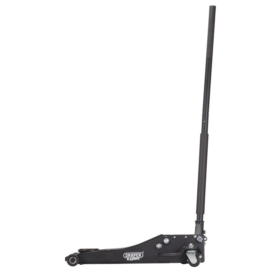 Draper Expert Professional Low Profile Fast Lift Garage Trolley Jack, 3 Tonne, Black : Model No. TJ3-BP