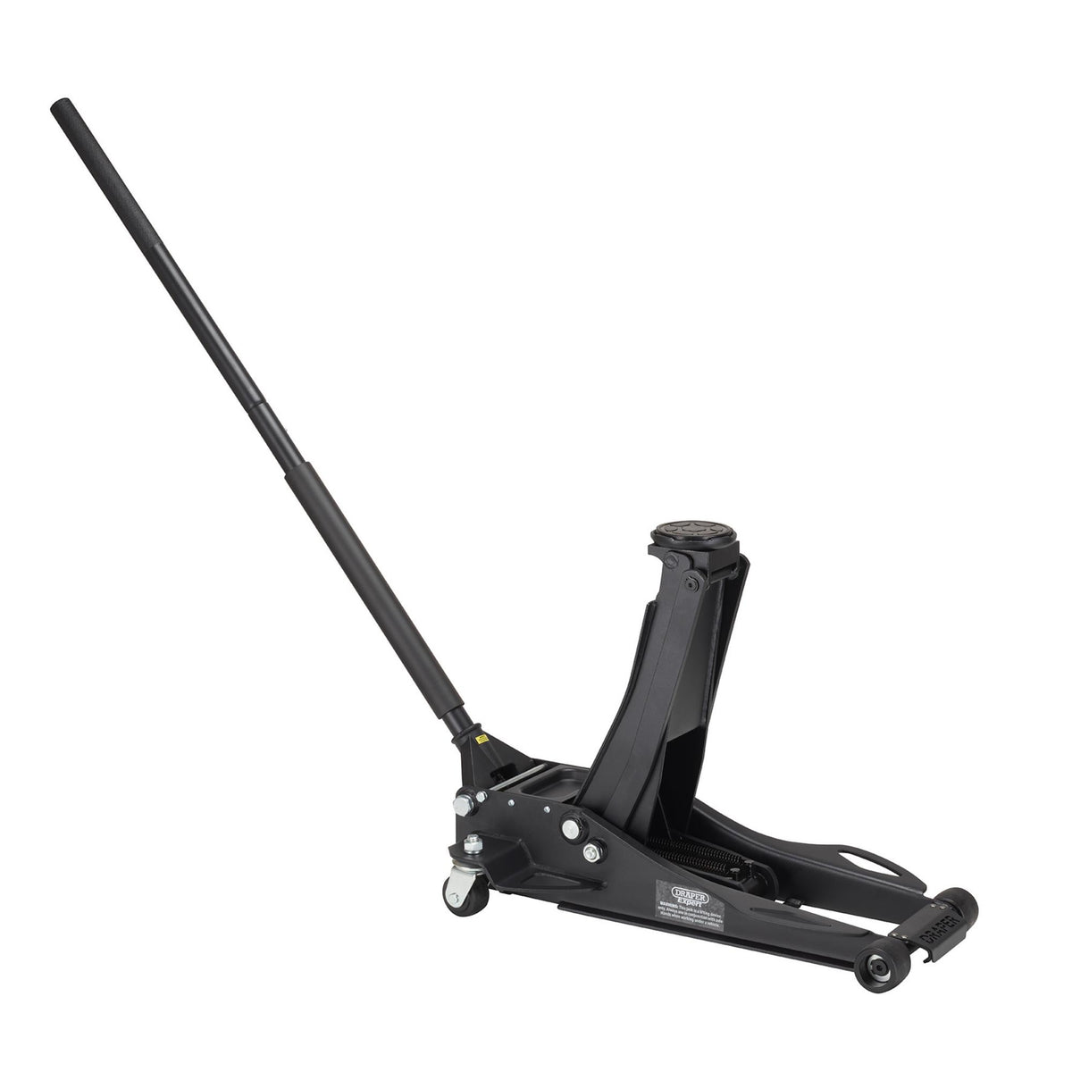 Draper Expert Professional Low Profile Fast Lift Garage Trolley Jack, 3 Tonne, Black : Model No. TJ3-BP