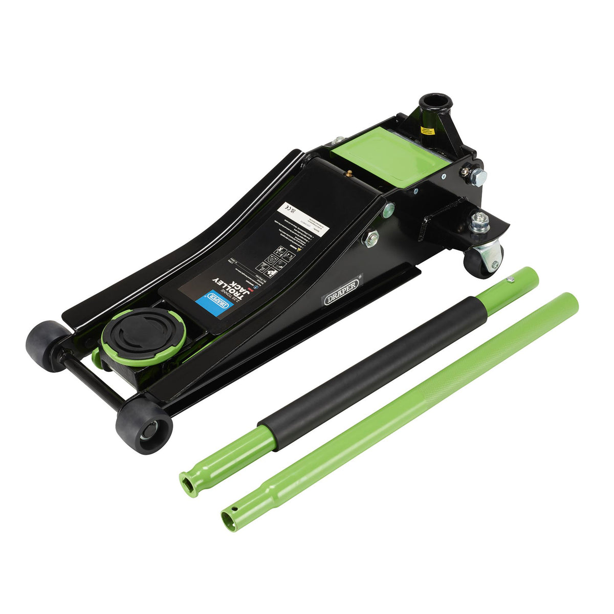 Trolley Jack, 2.25 Tonne, Green : Model No. TJ2250G