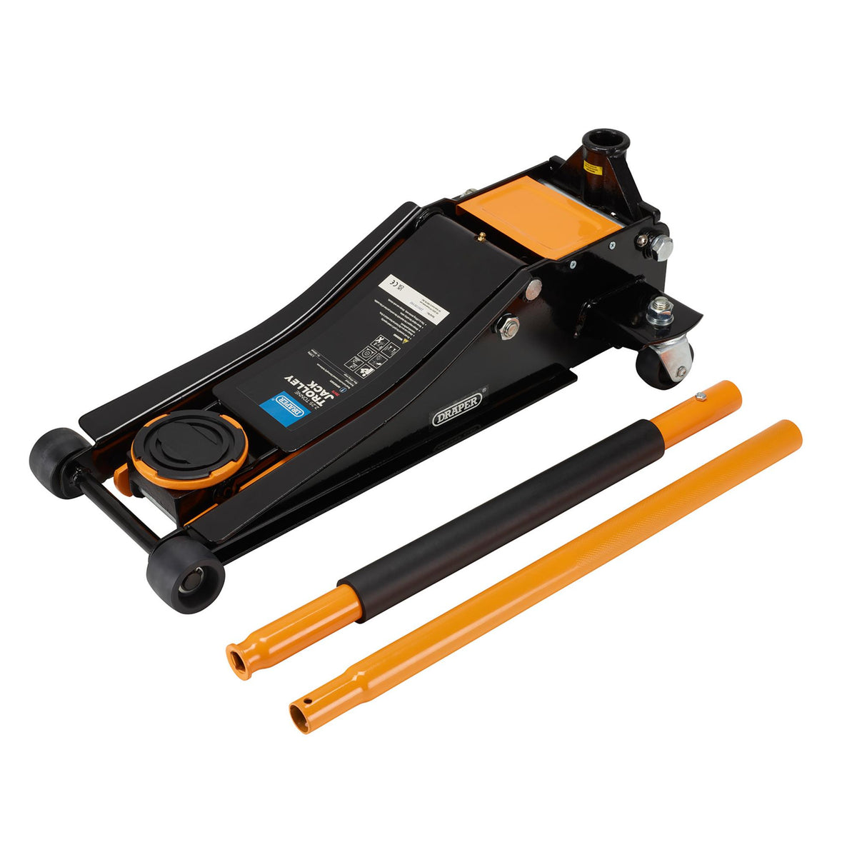 Trolley Jack, 2.25 Tonne, Orange : Model No. TJ2250O