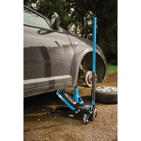 Trolley Jack, 3 Tonne, Blue : Model No. TJ3000B