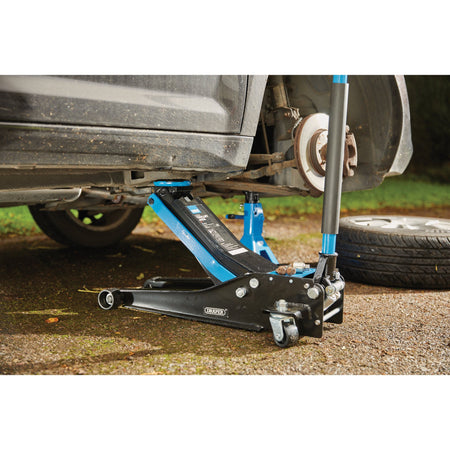 Trolley Jack, 3 Tonne, Blue : Model No. TJ3000B