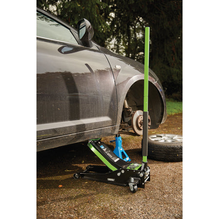 Trolley Jack, 3 Tonne, Green : Model No. TJ3000G