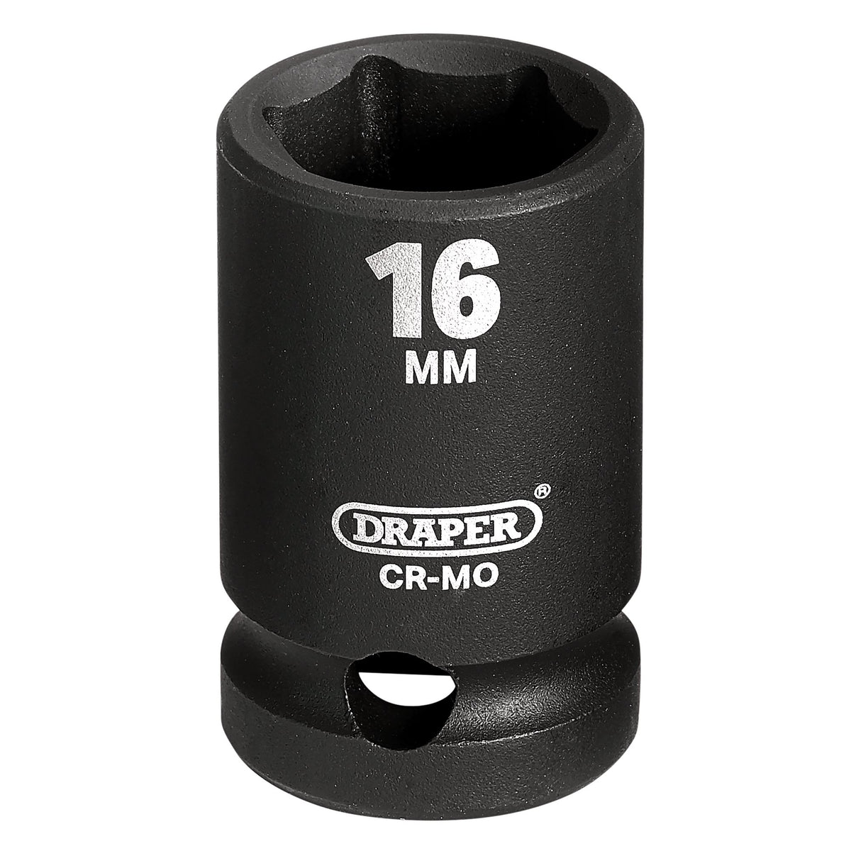 DRAPER Expert 16mm 1/2in. Square Drive Impact Socket: Model No.410MM
