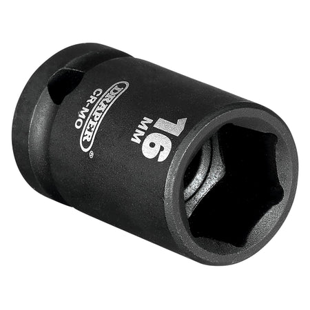 DRAPER Expert 16mm 1/2in. Square Drive Impact Socket: Model No.410MM