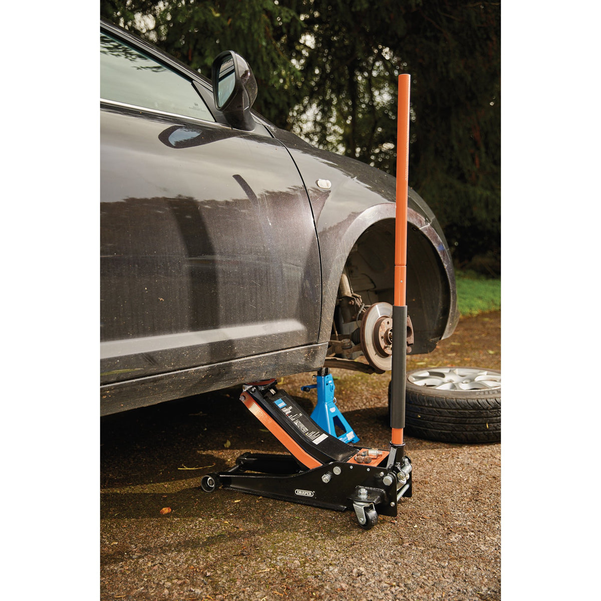 Trolley Jack, 3 Tonne, Orange : Model No. TJ3000O