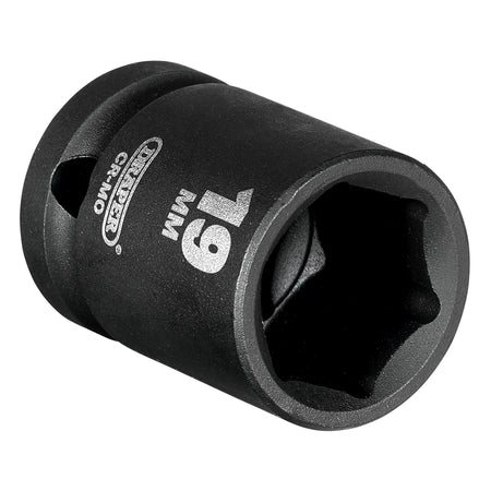 DRAPER Expert 19mm 1/2in. Square Drive Impact Socket: Model No.410MM