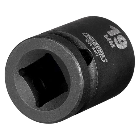 DRAPER Expert 19mm 1/2in. Square Drive Impact Socket: Model No.410MM