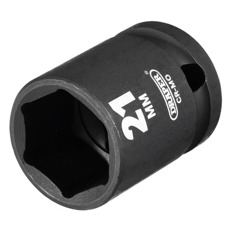 DRAPER Expert 21mm 1/2in. Square Drive Impact Socket: Model No.410MM