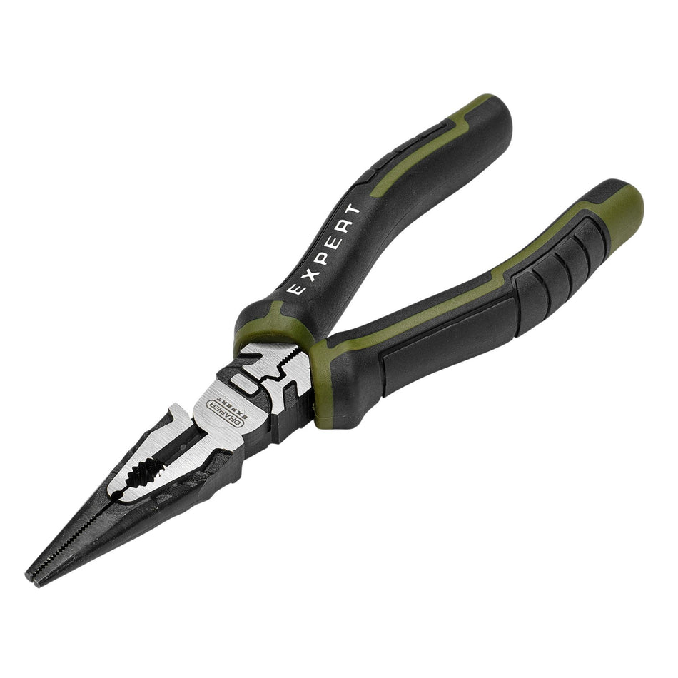 Draper Expert High Leverage Long Nose Pliers, 160mm : Model No. PL-EX/HLLP-160