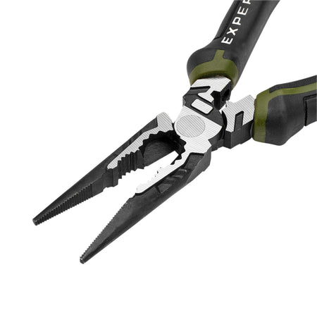 Draper Expert High Leverage Long Nose Pliers, 200mm : Model No. PL-EX/HLLP-200