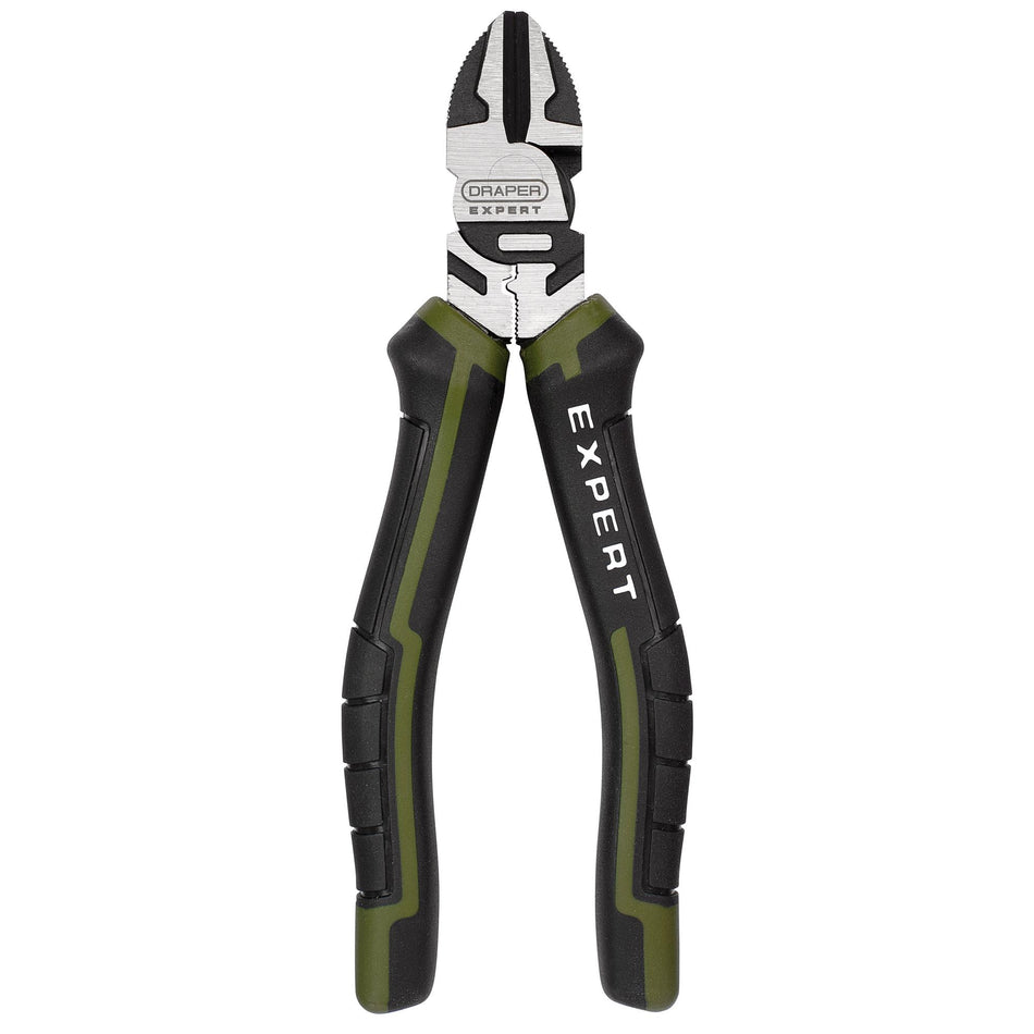Draper Expert High Leverage Side Cutters, 160mm : Model No. PL-EX/HLSC-160