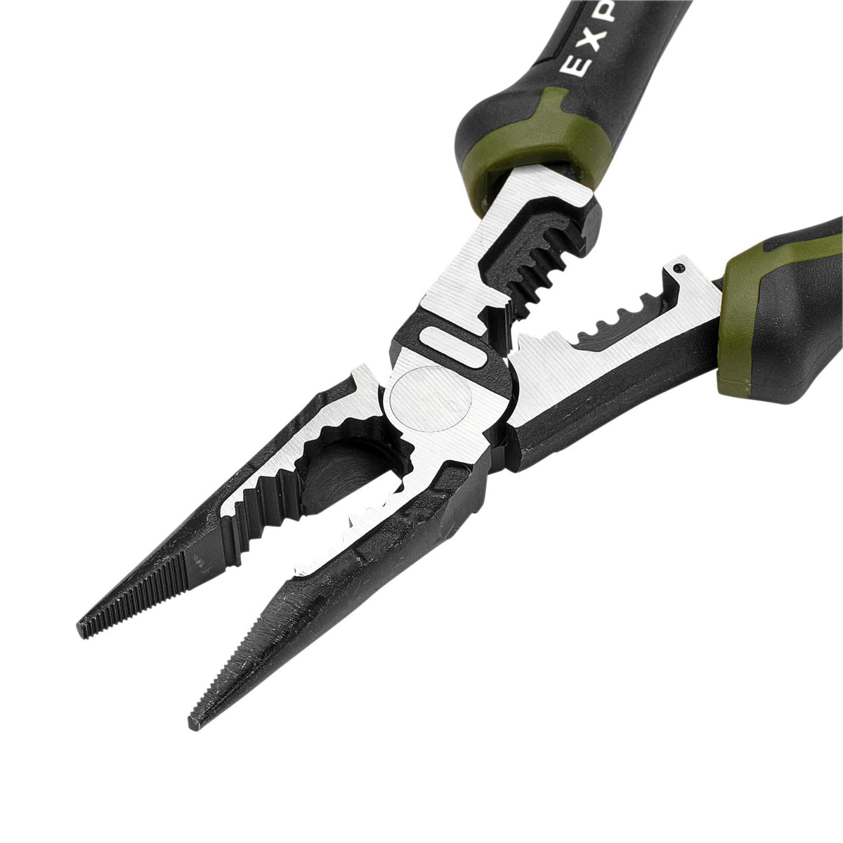 Draper Expert Long Nose Pliers with Wire Stripper, 200mm : Model No. PL-EX/LPWS-200