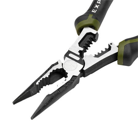 Draper Expert Long Nose Pliers with Wire Stripper, 200mm : Model No. PL-EX/LPWS-200