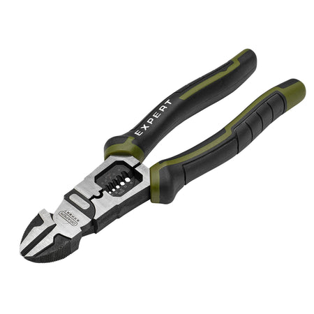 Draper Expert Side Cutters with Wire Stripper, 200mm : Model No. PL-EX/SCWS-200