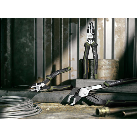 Draper Expert High Leverage Pliers Set with Water Pump Pliers (3 Piece) : Model No. PL-EX/HLP-SET2
