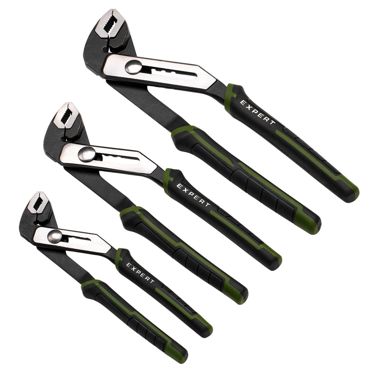 Draper Expert Water Pump Pliers Set (3 Piece) : Model No. PL-EX/WPP-SET
