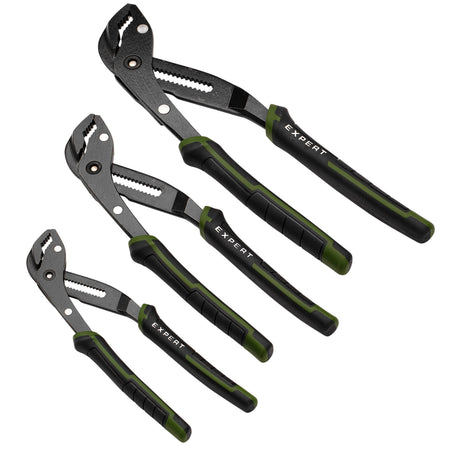 Draper Expert Quick Release Water Pump Pliers Set (3 Piece) : Model No. PL-EX/QRWPP-SET