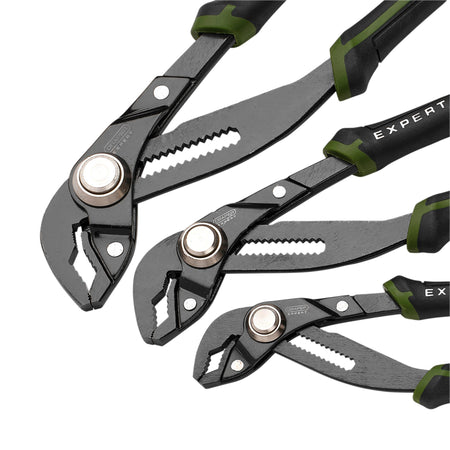 Draper Expert Quick Release Water Pump Pliers Set (3 Piece) : Model No. PL-EX/QRWPP-SET