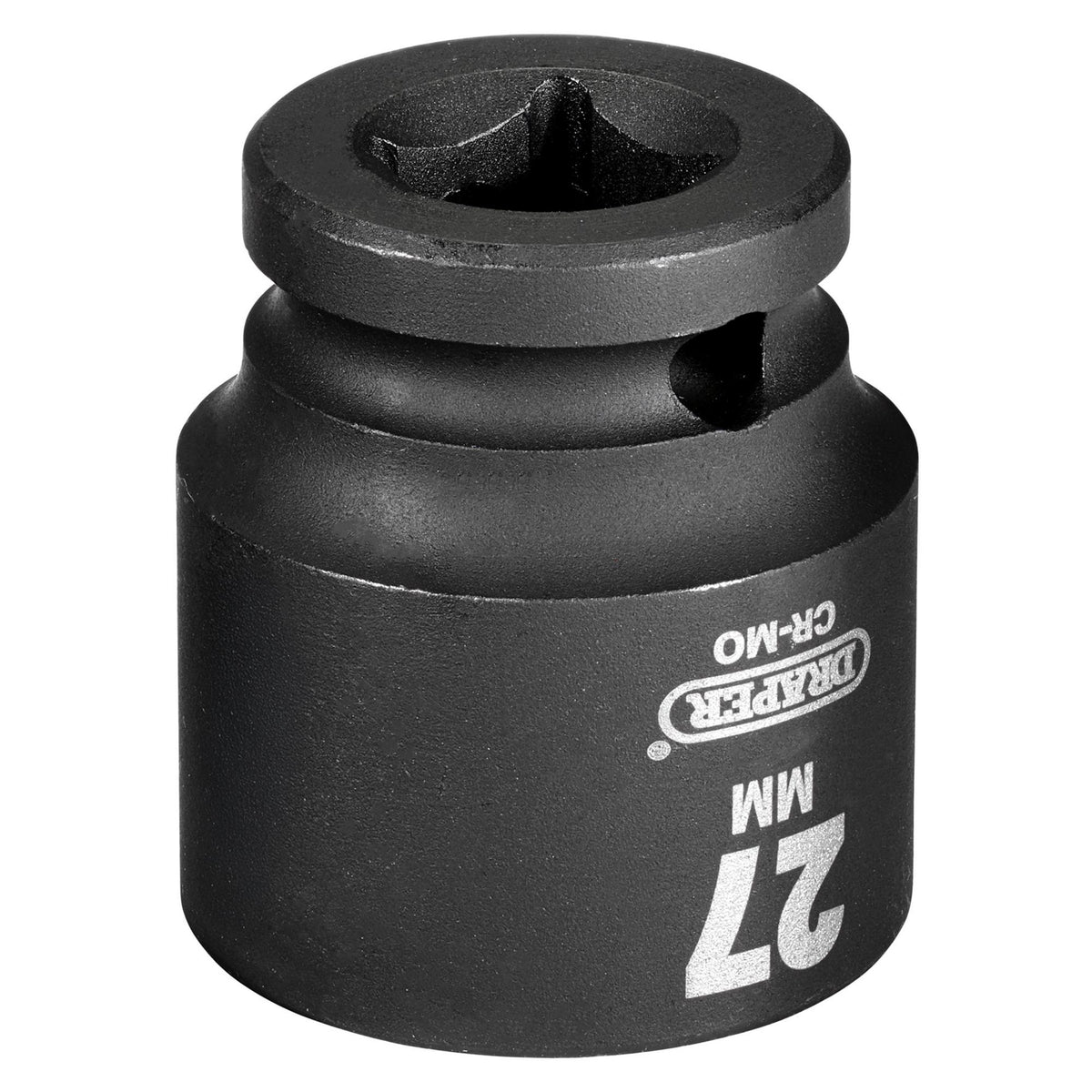 DRAPER Expert 27mm 1/2in. Square Drive Impact Socket: Model No.410MM