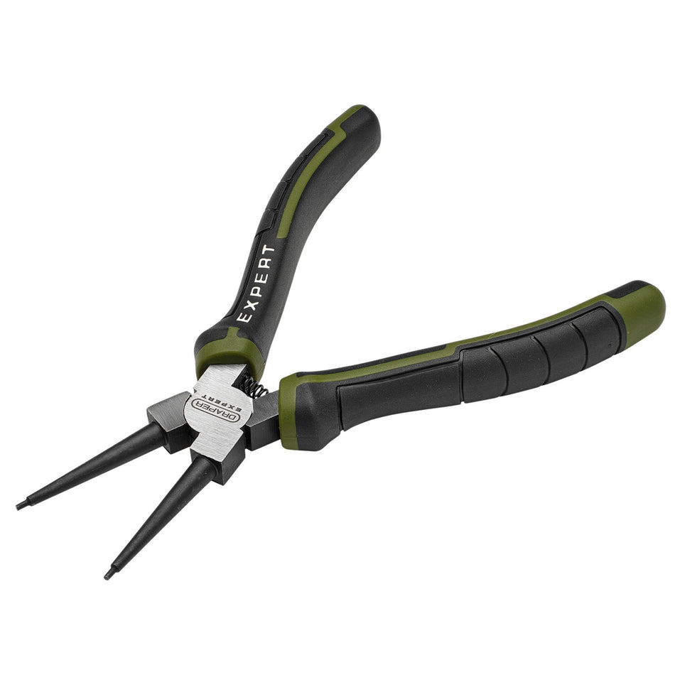 Draper Expert Straight External Circlip Pliers, 180mm : Model No. PL-EX/STECP-180