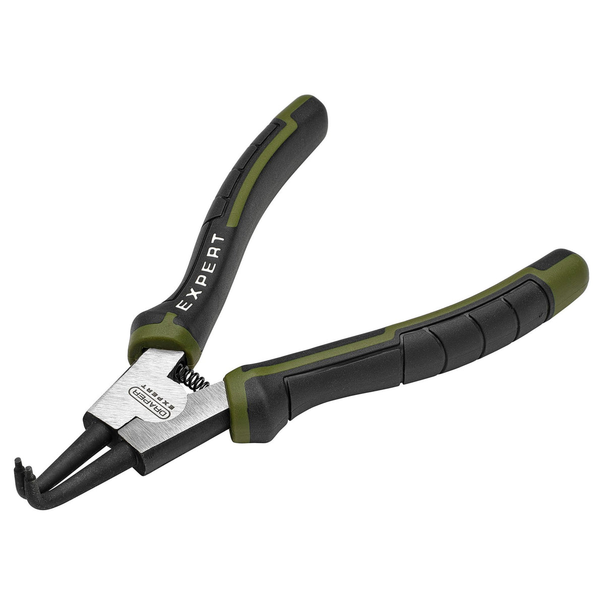 Draper Expert Bent External Circlip Pliers, 180mm : Model No. PL-EX/BTECP-180