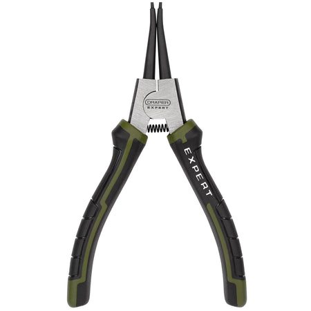 Draper Expert Bent Straight Internal Circlip Pliers, 180mm : Model No. PL-EX/STICP-180