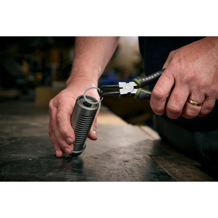 Draper Expert Bent Internal Circlip Pliers, 180mm : Model No. PL-EX/BTICP-180