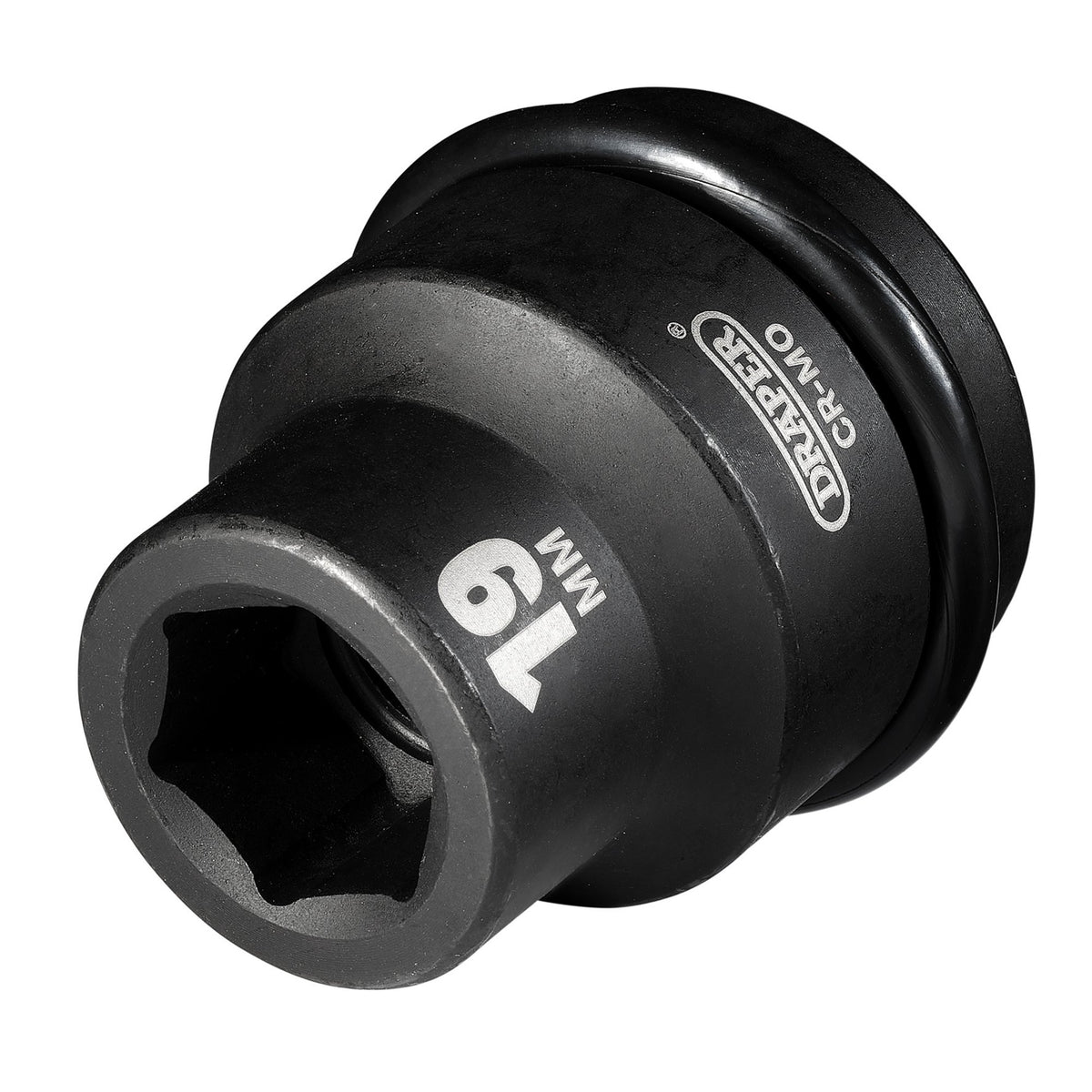 DRAPER Expert 19mm 3/4in. Square Drive Hi-Torq ; 6 Point Impact Socket: Model No.419-MM