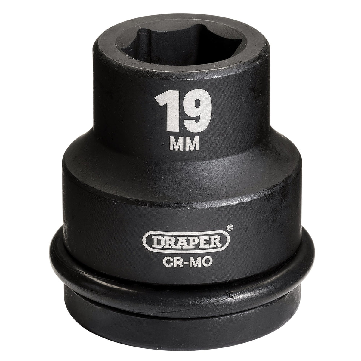 DRAPER Expert 19mm 3/4in. Square Drive Hi-Torq ; 6 Point Impact Socket: Model No.419-MM