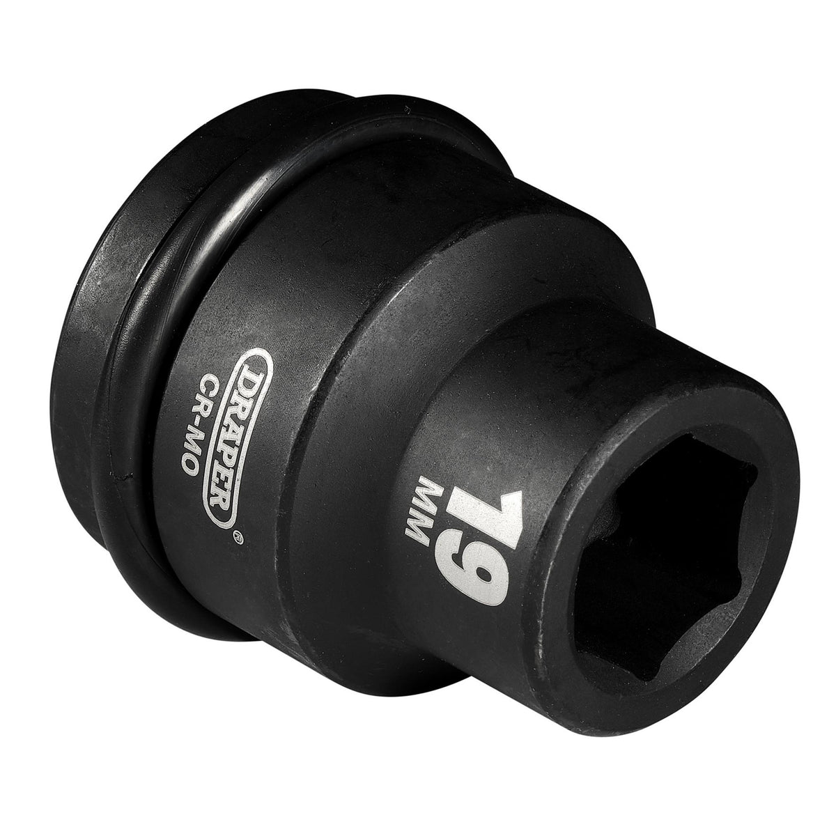 DRAPER Expert 19mm 3/4in. Square Drive Hi-Torq ; 6 Point Impact Socket: Model No.419-MM
