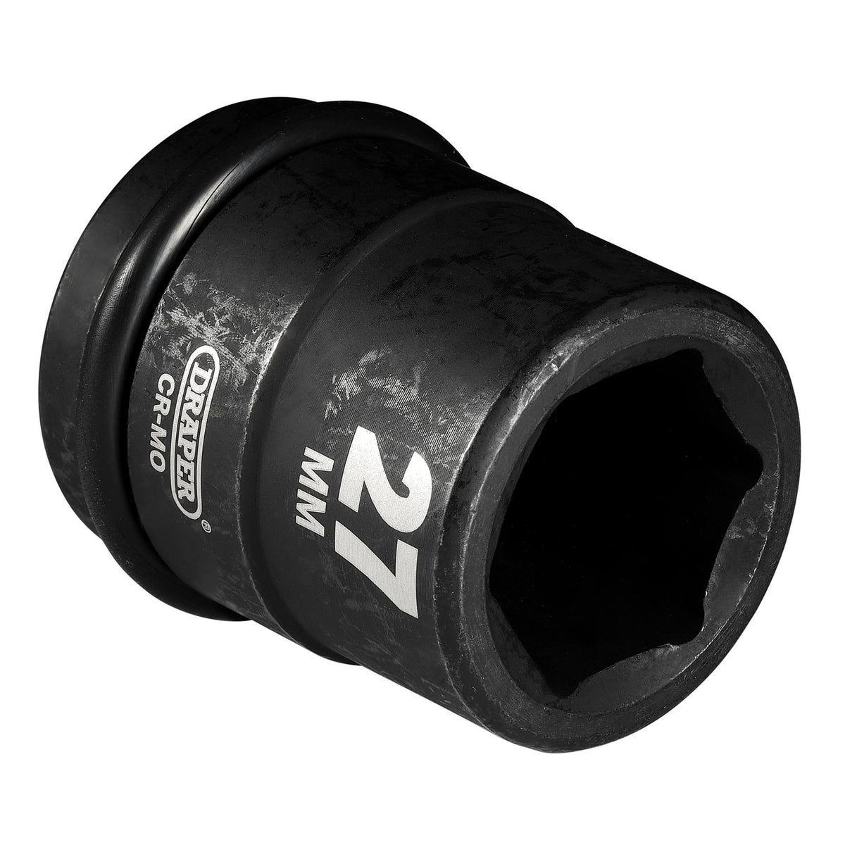 DRAPER Expert 27mm 3/4in. Square Drive Hi-Torq ; 6 Point Impact Socket: Model No.419-MM