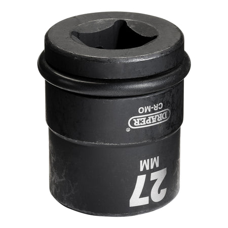 DRAPER Expert 27mm 3/4in. Square Drive Hi-Torq ; 6 Point Impact Socket: Model No.419-MM
