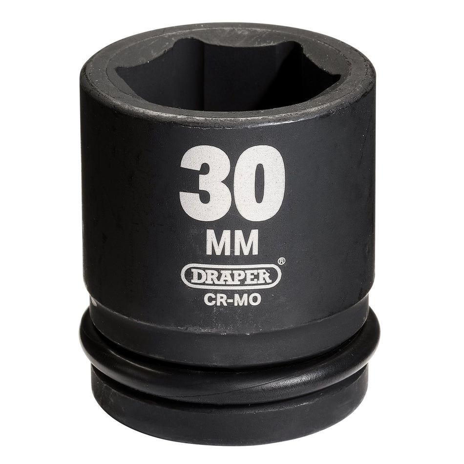 DRAPER Expert 30mm 3/4in. Square Drive Hi-Torq ; 6 Point Impact Socket: Model No.419-MM