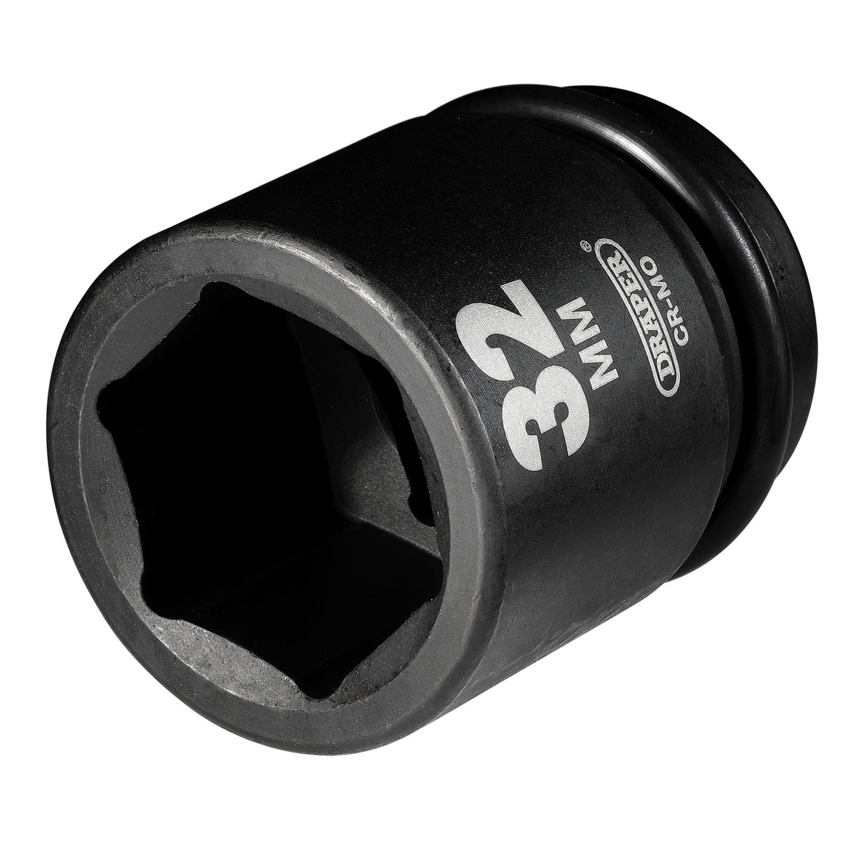 DRAPER Expert 32mm 3/4in. Square Drive Hi-Torq ; 6 Point Impact Socket: Model No.419-MM