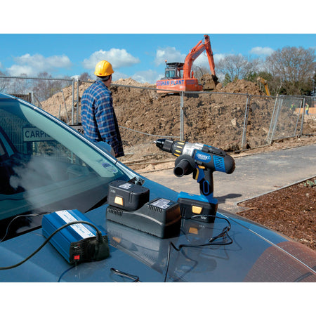 DRAPER 12V 200W DC-AC Inverter: Model No.IN200/USB