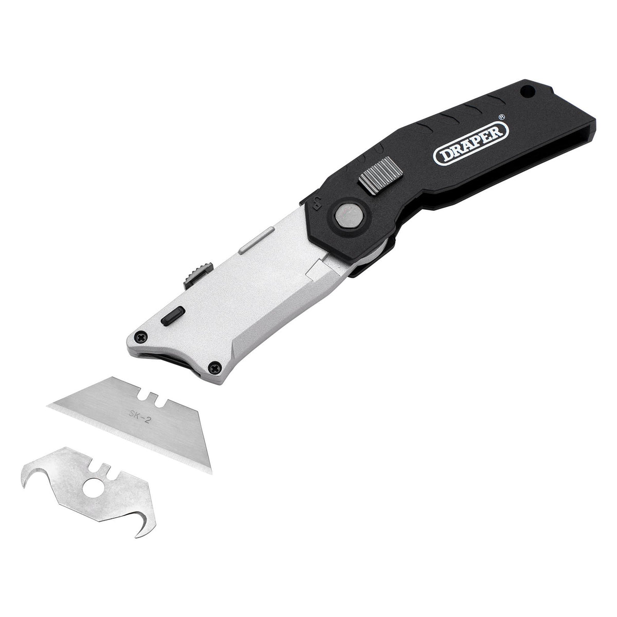 Folding Retractable Twin Blade Knife : Model No. TBK1