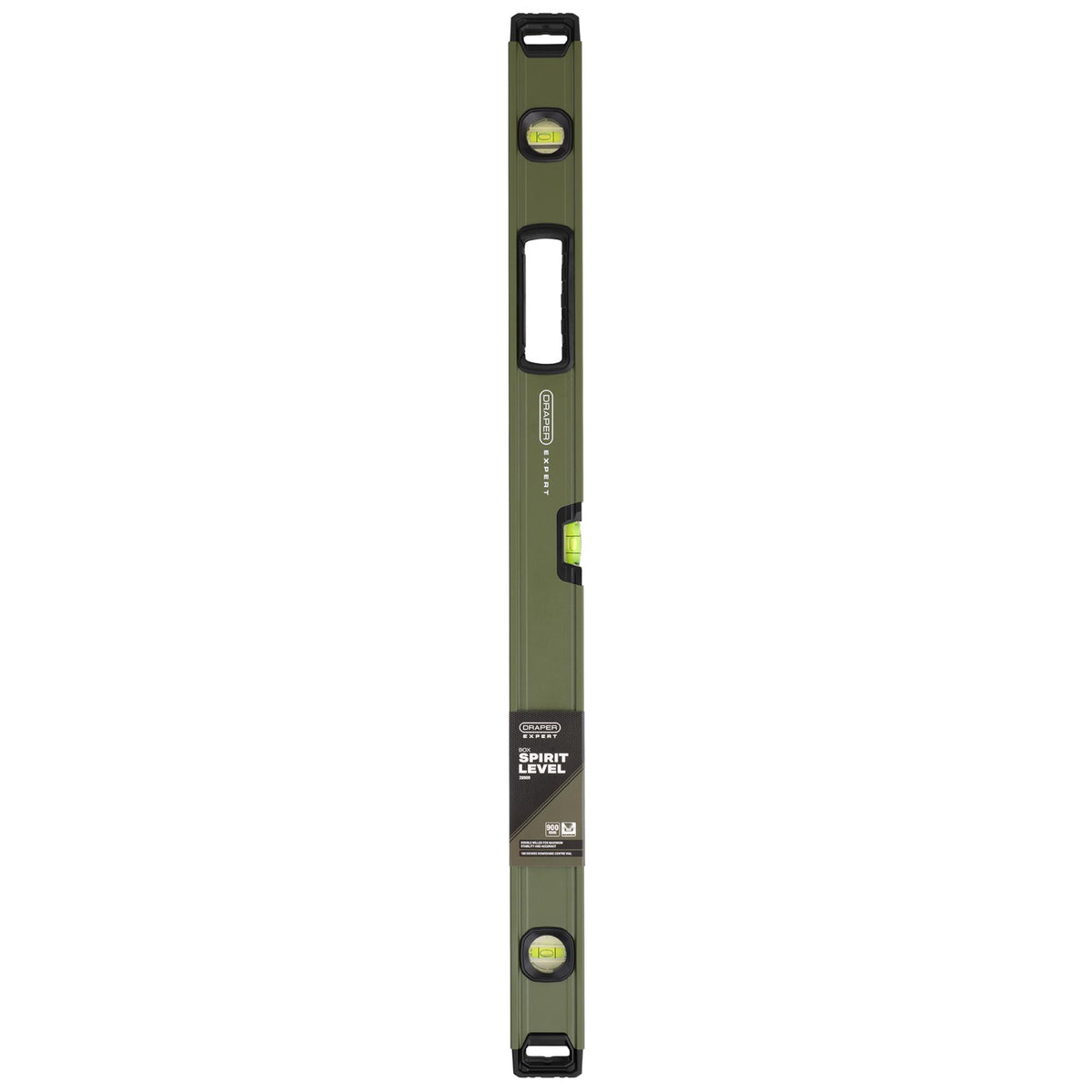Draper Expert Box Spirit Level with Handle, 900mm : Model No. EBSL900H