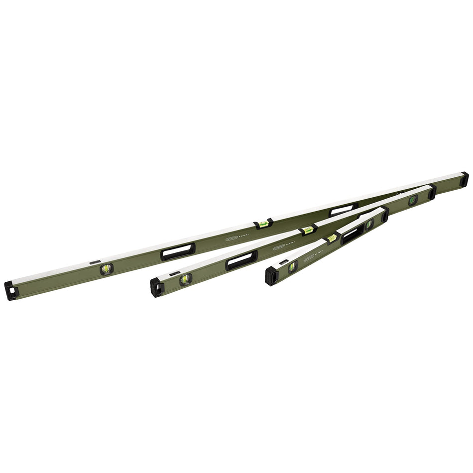 Draper Expert Box Spirit Level with Handle Set (3 Piece) : Model No. EBSLS1H