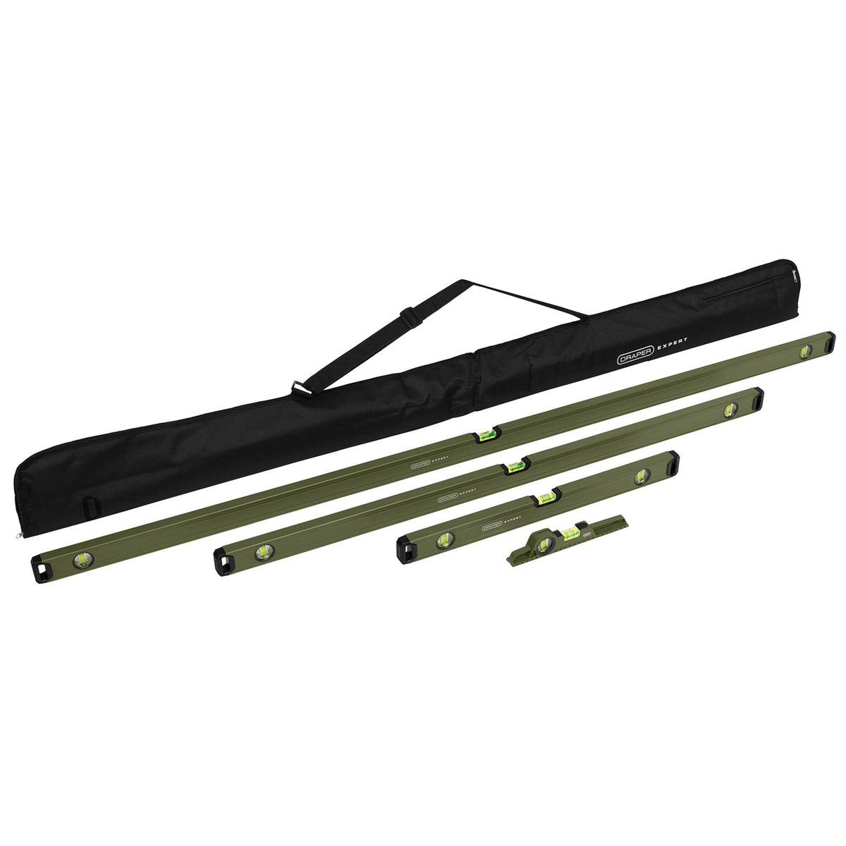 Draper Expert Box and Boat Spirit Level Set (4 Piece) : Model No. EBSLS1