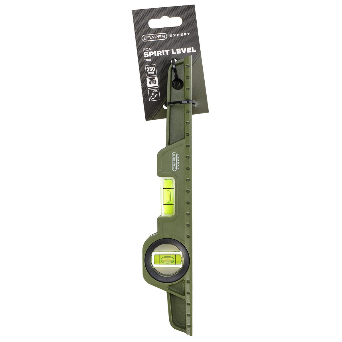 Draper Expert Boat Level, 250mm : Model No. PABL250